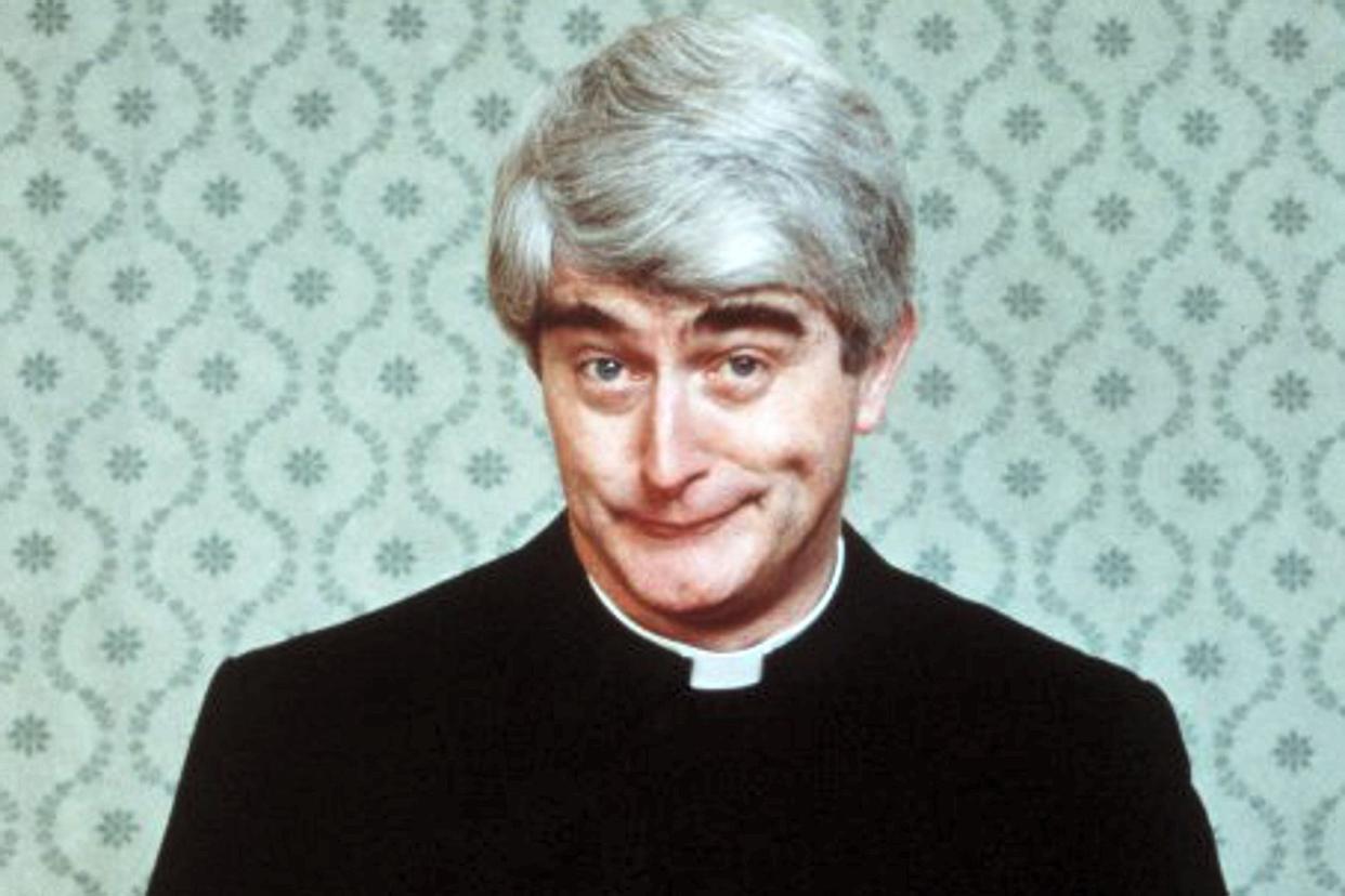 Dermot Morgan in Father Ted (Credit: Channel 4)