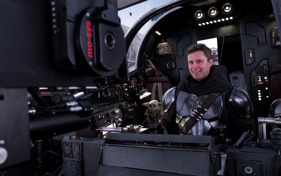 Barry Lowin on set - Lucasfilm