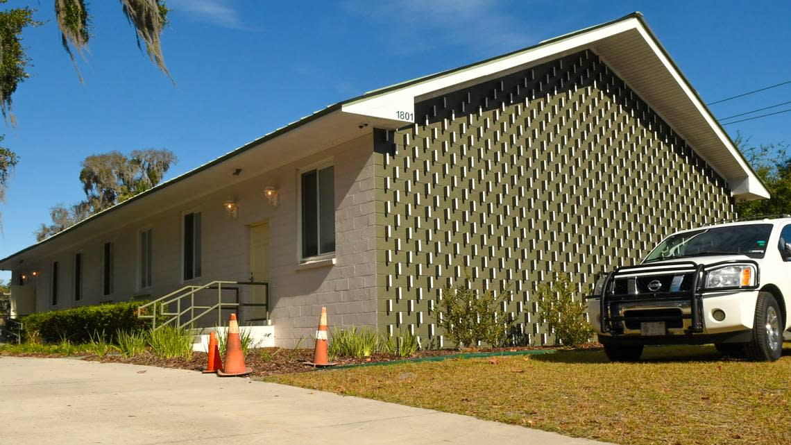 The existing United Church photographed on Tuesday, Nov. 28, 2023 located along Duke Street in Beaufort’s Historic District. The future Rev. Ike Resource Center will be attached to the church at the back of the property. Drew Martin/dmartin@islandpacket.com