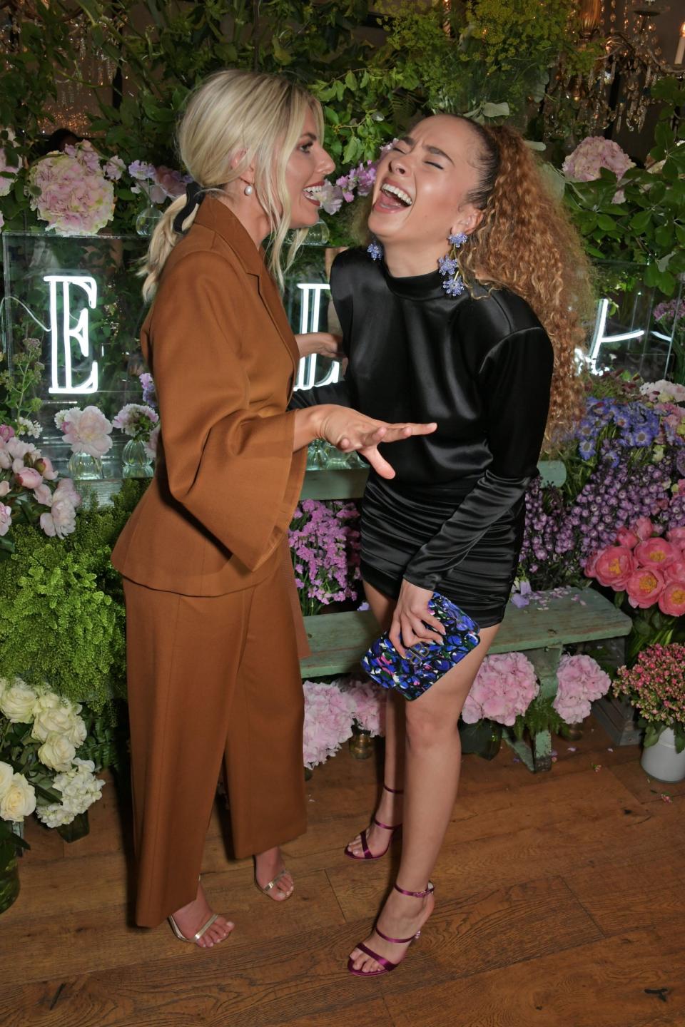 Mollie King and Ella Eyre celebrating THE ELLE LIST 2019 in association with MAGNUM (Dave Benett)