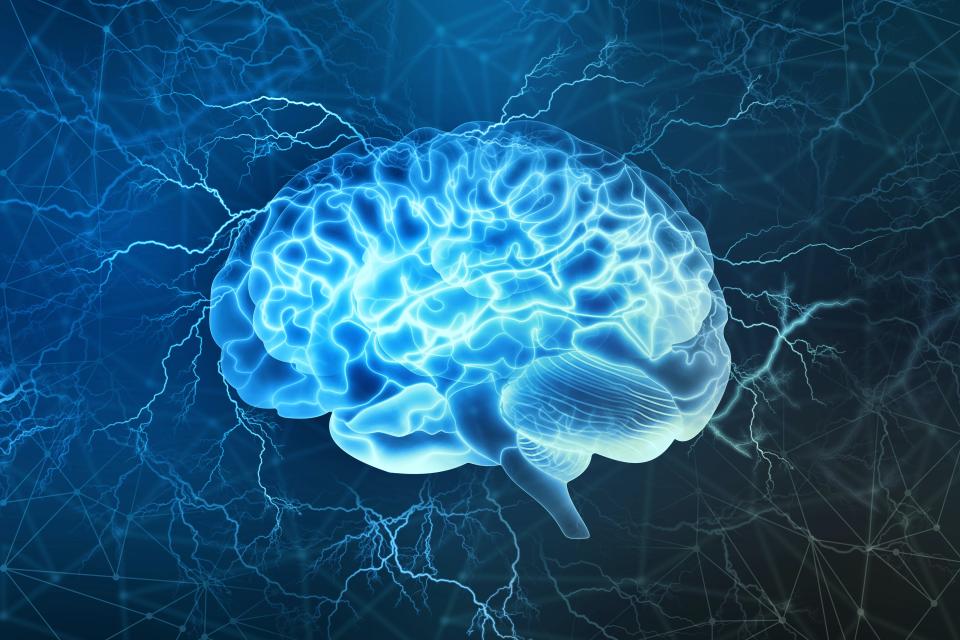 <span class="caption">Activités électriques dans le cerveau.</span> <span class="attribution"><span class="source">Shutterstock</span></span>