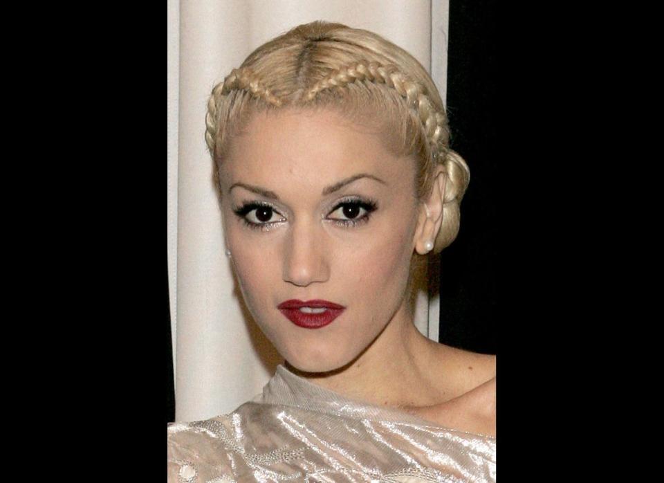 Gwen Stefani at "The Girls" Fashion Week book launch party. 