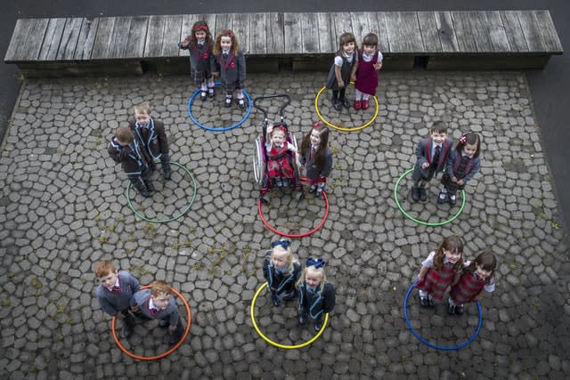 Eight sets of twins start school in Inverclyde area