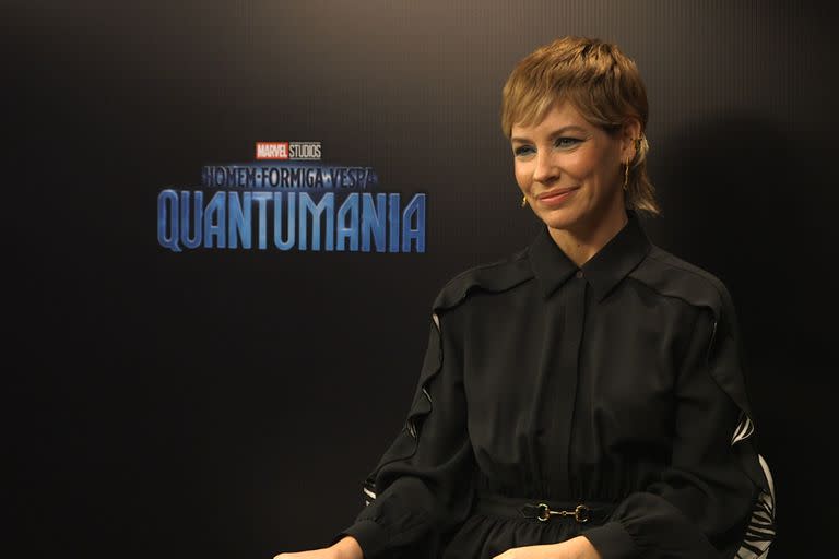 Evangeline Lilly, en entrevista con LA NACIÓN, en el marco de la CCXP22, donde presentó la nueva película de Marvel