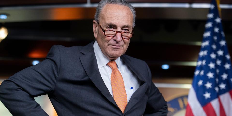 schumer trump covid blue states