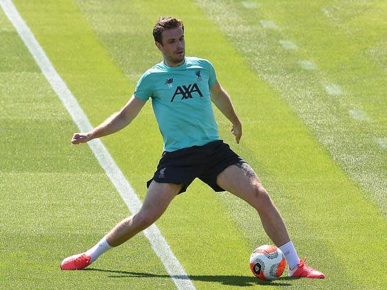 Teams are back training (Liverpool FC via Getty Images)