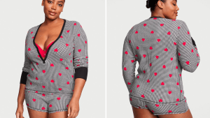 Victoria's Secret Thermal Short Pajama Set