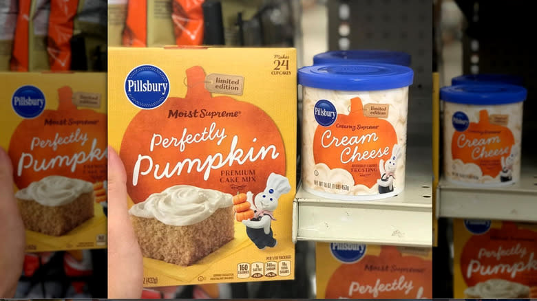 Pillsbury Perfectly Pumpkin cake mix