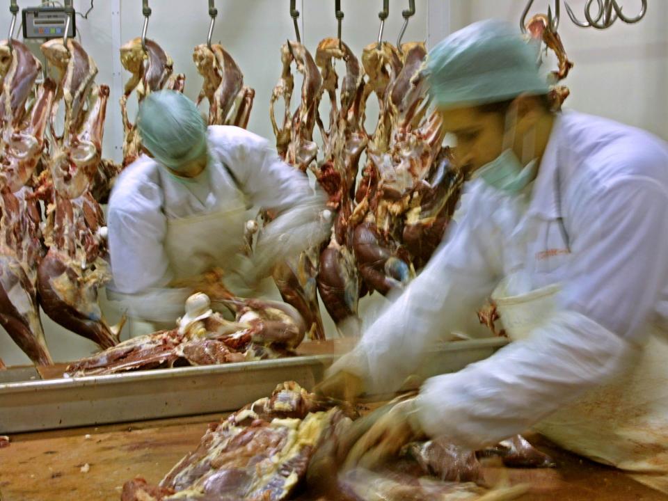 butcher meat plant