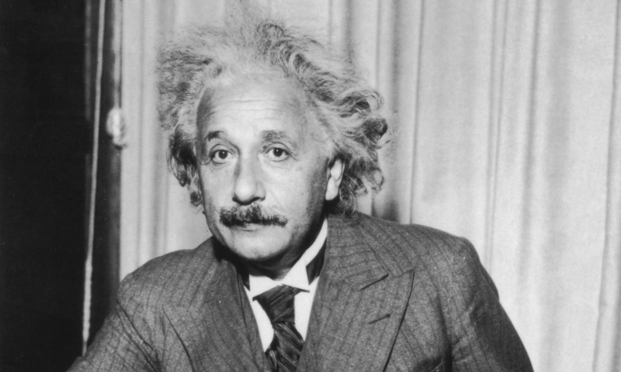 <span>Albert Einstein, circa 1933.</span><span>Photograph: Harold M Lambert/Getty Images</span>