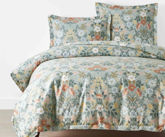 <p><a href="https://go.redirectingat.com?id=74968X1596630&url=https%3A%2F%2Friflepaperco.com%2Fbramble-garden-sage-sateen-king-duvet-cover&sref=https%3A%2F%2Fwww.townandcountrymag.com%2Fstyle%2Fhome-decor%2Fg46330092%2Frifle-paper-co-company-store-bedding-collection%2F" rel="nofollow noopener" target="_blank" data-ylk="slk:Shop Now;elm:context_link;itc:0;sec:content-canvas" class="link ">Shop Now</a></p><p>Sateen Duvet Cover</p><p>riflepaperco.com</p><p>$194.00</p>