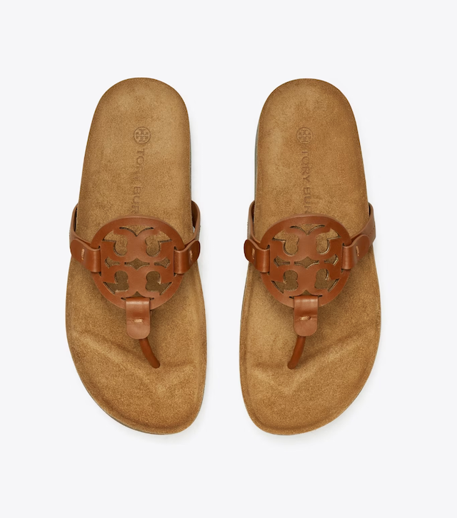 Tory Burch's Iconic Miller Sandal Just Got a Comfier Makeover for the  Summer & It's On Sale