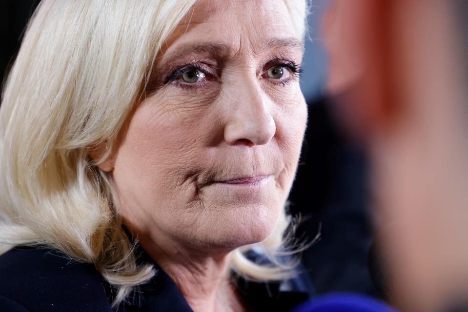 Marine Le Pen. (Photo by LUDOVIC MARIN/AFP via Getty Images)