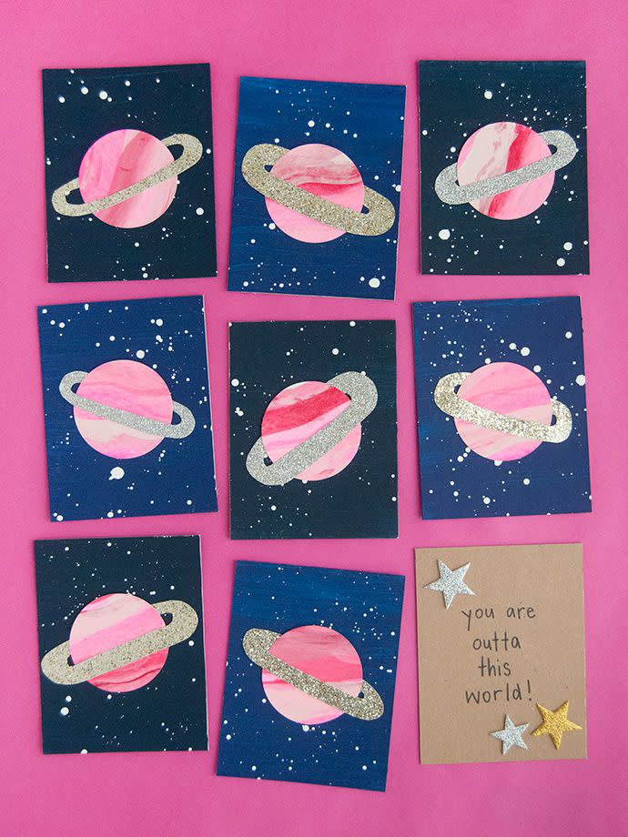 valentines crafts for kids planets