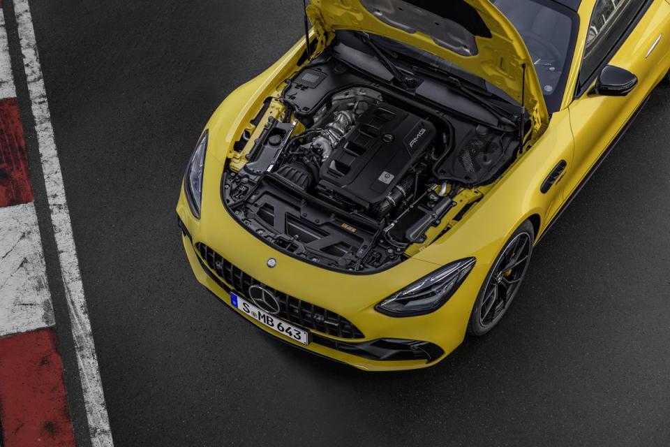elegant driving pleasure for purists the new mercedes amg gt 43 coupe