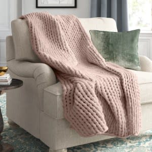 chunky throw blanket