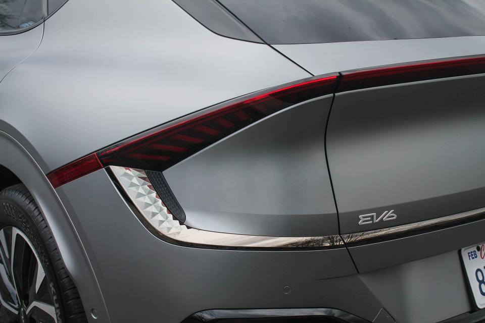 The 2022 Kia EV6 GT-Line.