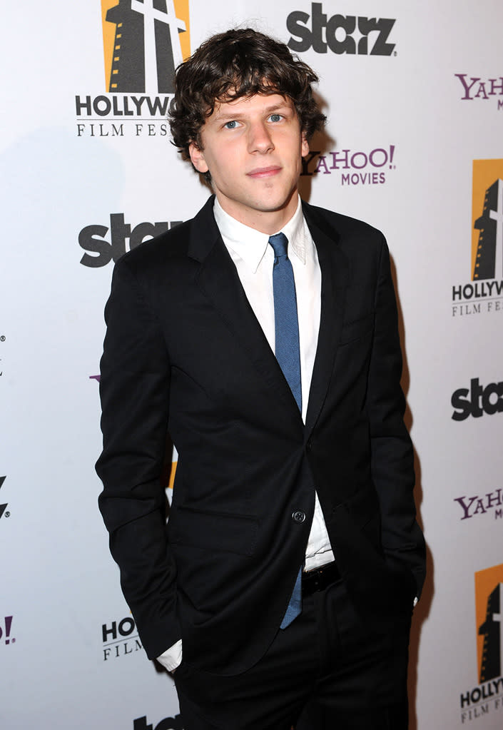 2010 Hollywood Awards Jesse Eisenberg