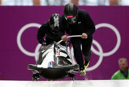 Elana Meyers brings dad along for the ride in pursuit of bobsled