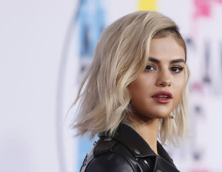 2017 American Music Awards – Arrivals – Los Angeles, California, U.S., 19/11/2017 – Selena Gomez. REUTERS/Danny Moloshok