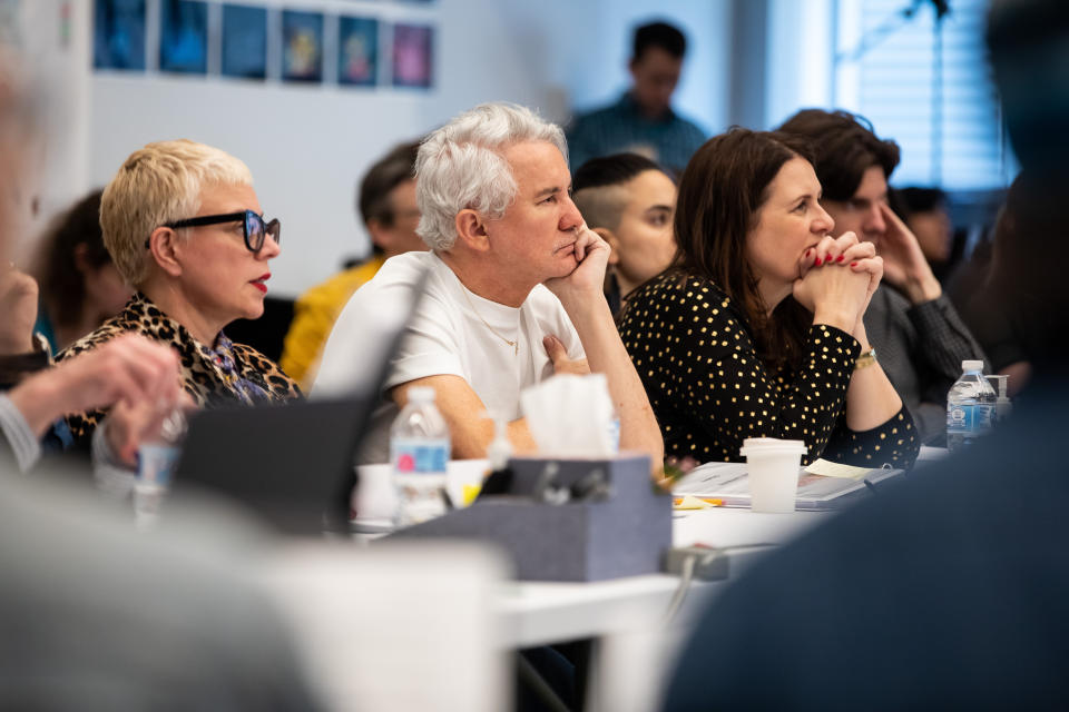 From left: Catherine Martin, Baz Luhrmann, Carmen Pavlovic and Alex Timbers (Photo: Matthew Murphy)