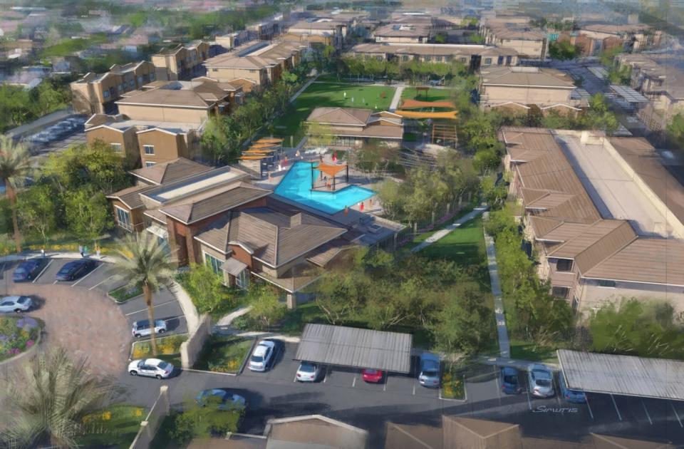 Scottsdale-based P.B. Bell Cos. is developing the Zaterra Luxury apartments in Chandler.