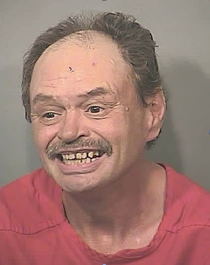 James Jaqueir, age 54, arrested for trespassing and resisting arrest.