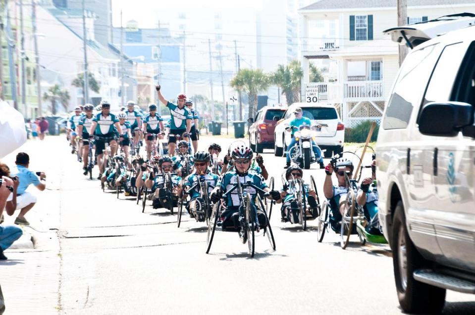 Cycle to the Sea is a 180 mile bike ride held each year by Atrium Health’s Adaptive Sports and Adventures Program.