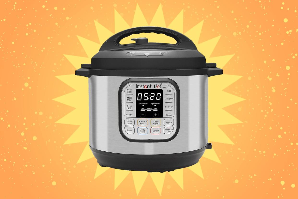 a collage of an Instant Pot