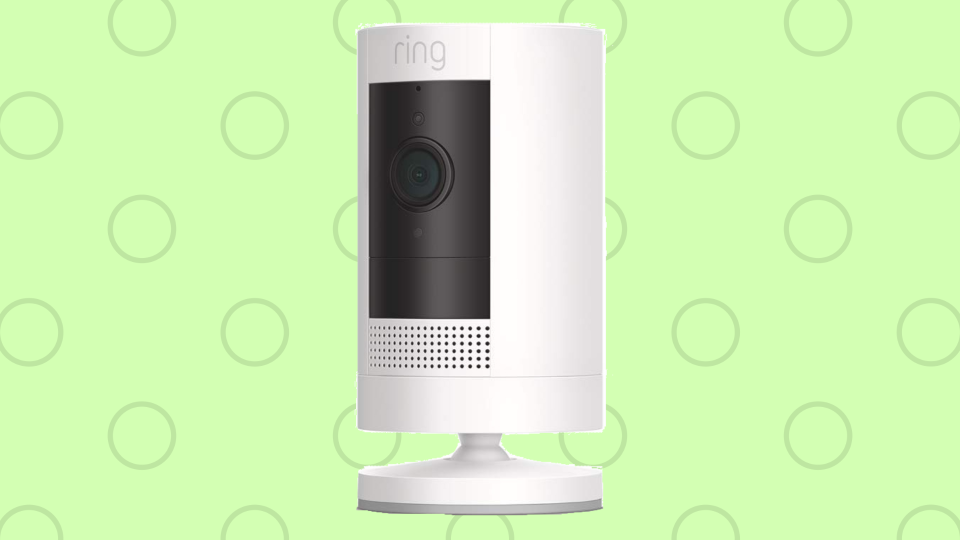 The Ring Stick Up Cam is weather-proof: Use it indoors or out. (Photo: Amazon)