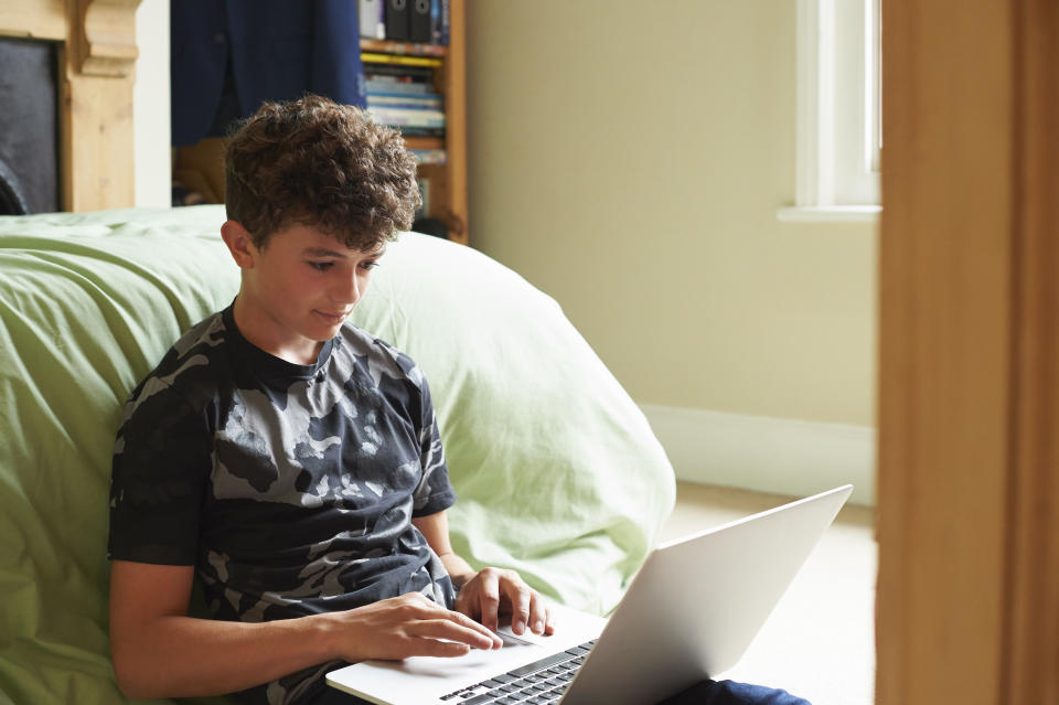 If a child prefers socialising online rather than in person, this might be a sign of internet addiction. (Getty Images)