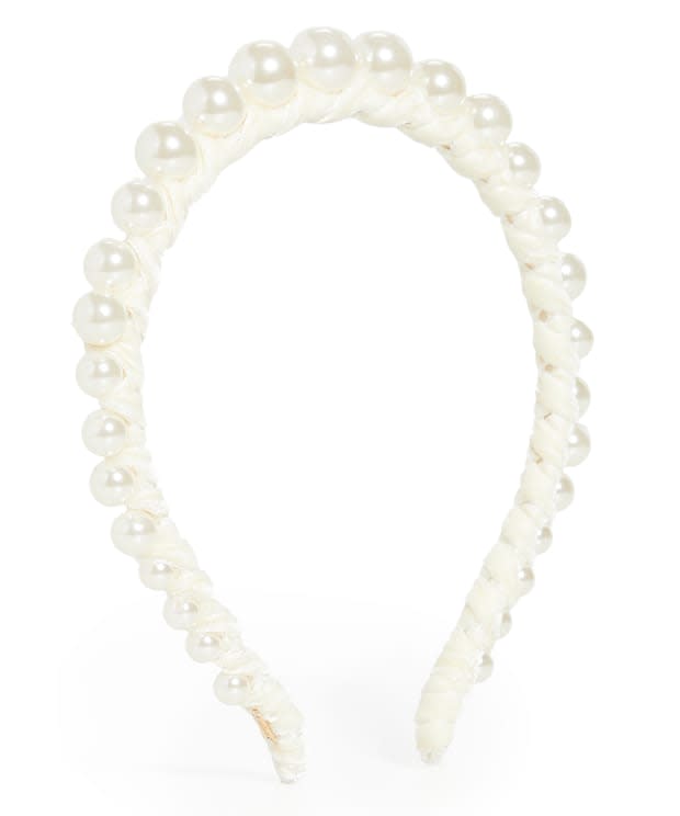 <p><strong>Lele Sadoughi Graduated Pearl Headband, $115, <a href="https://rstyle.me/+4R_PaGwcDdz60hh_ZoCCaw" rel="nofollow noopener" target="_blank" data-ylk="slk:available here;elm:context_link;itc:0;sec:content-canvas" class="link ">available here</a>:</strong> The headband was the undisputed king of accessories this year, but hair accessories are more a lifestyle for me than a trend. I'll be wearing this pearl number long after the fashion pack has moved on.</p>