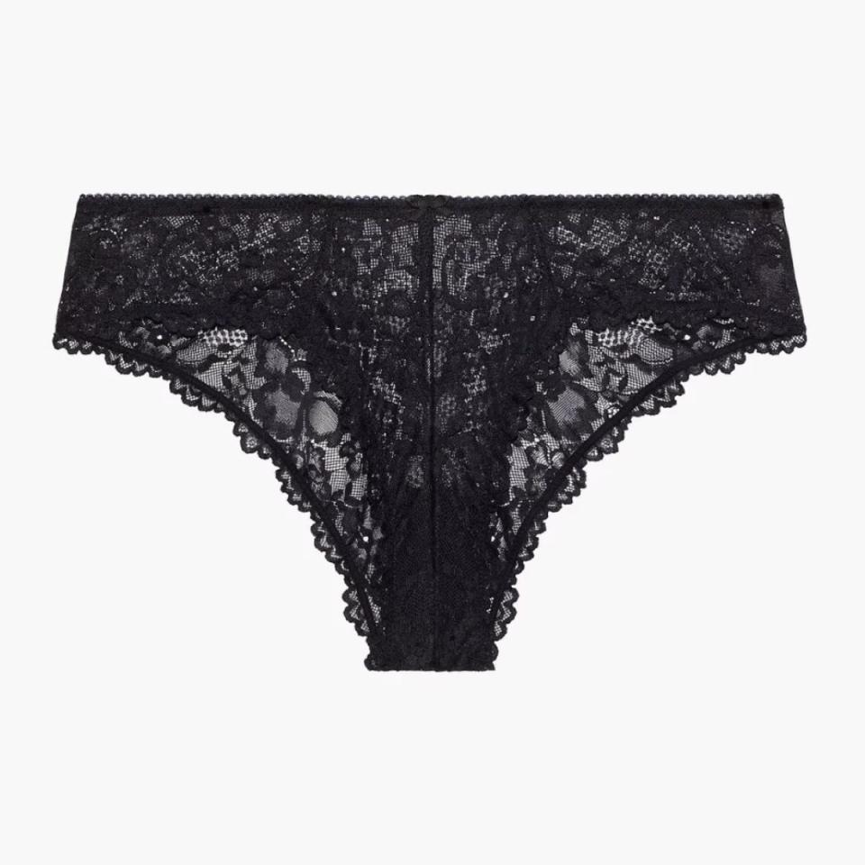 Savage X Fenty Women's Reg Princess Floral Lace Cheeky