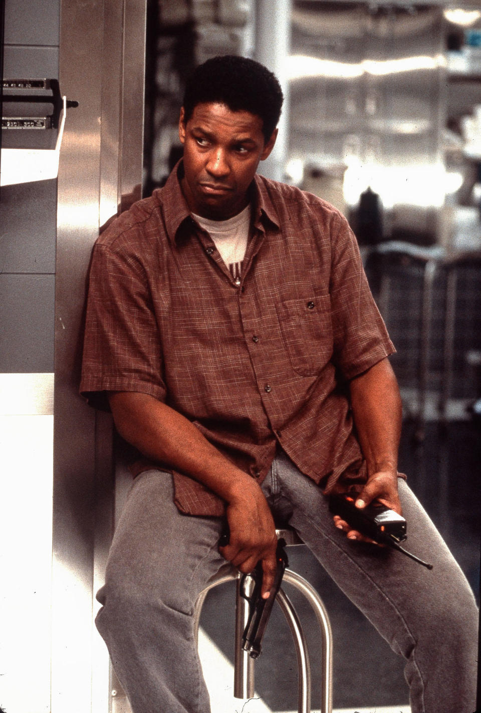 Denzel playing a father desperate to save son