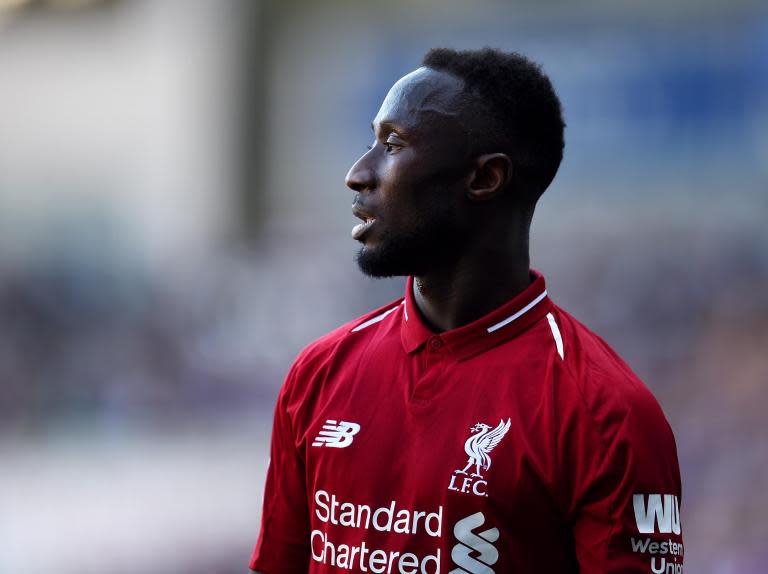 Naby Keita has been named in Liverpool’s 26-man squad for their warm weather training camp in Marbella.The 24-year-old has been sidelined with a groin injury but travelled with the rest of his team-mates to Spain on Monday.Keita had been expected to miss the rest of the season when he limped off in the first-leg of Liverpool’s semi-final against Barcelona three weeks ago, but is currently ahead of schedule with his rehab and could yet play a part in the final against Tottenham.Brazilian forward Roberto Firmino, whp missed the Reds’ last two games with a thigh injury, is also understood to be winning his fitness battle for the Madrid final.He has joined the rest of his team-mates in travelling to Marbella and is also in contention to feature against Tottenham.Liverpool's 26-man training camp squad: Alexander-Arnold, Alisson, Brewster, Fabinho, Firmino, Gomez, Henderson, Jones, Keita, Kelleher, Lallana, Lovren, Mane, Matip, Mignolet, Milner, Moreno, Origi, Oxlade-Chamberlain, Robertson, Salah, Shaqiri, Sturridge, Van Dijk, Wijnaldum, Woodburn.