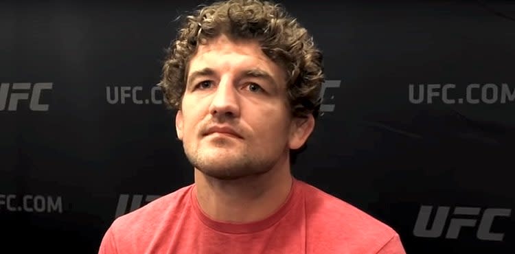 Ben Askren at UFC 239 media day