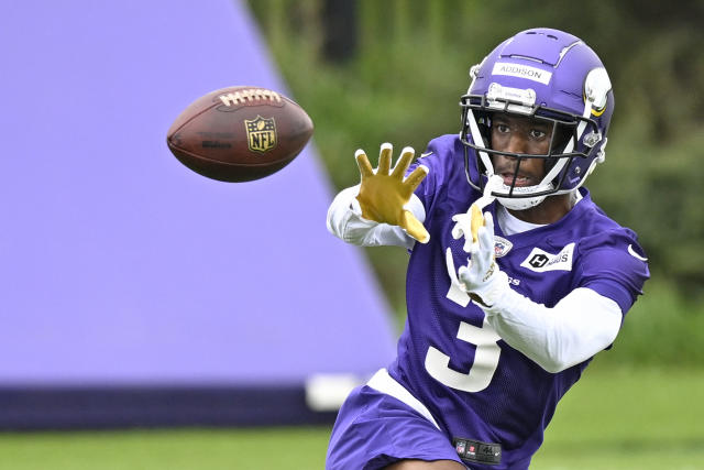 Report: Vikings 1st-round pick Jordan Addison cited for reckless driving,  speeding 85 mph over limit - Yahoo Sports