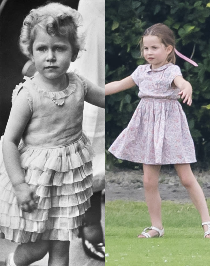 Princess Charlotte Looks Exactly Like a Young Queen Elizabeth in New Photos