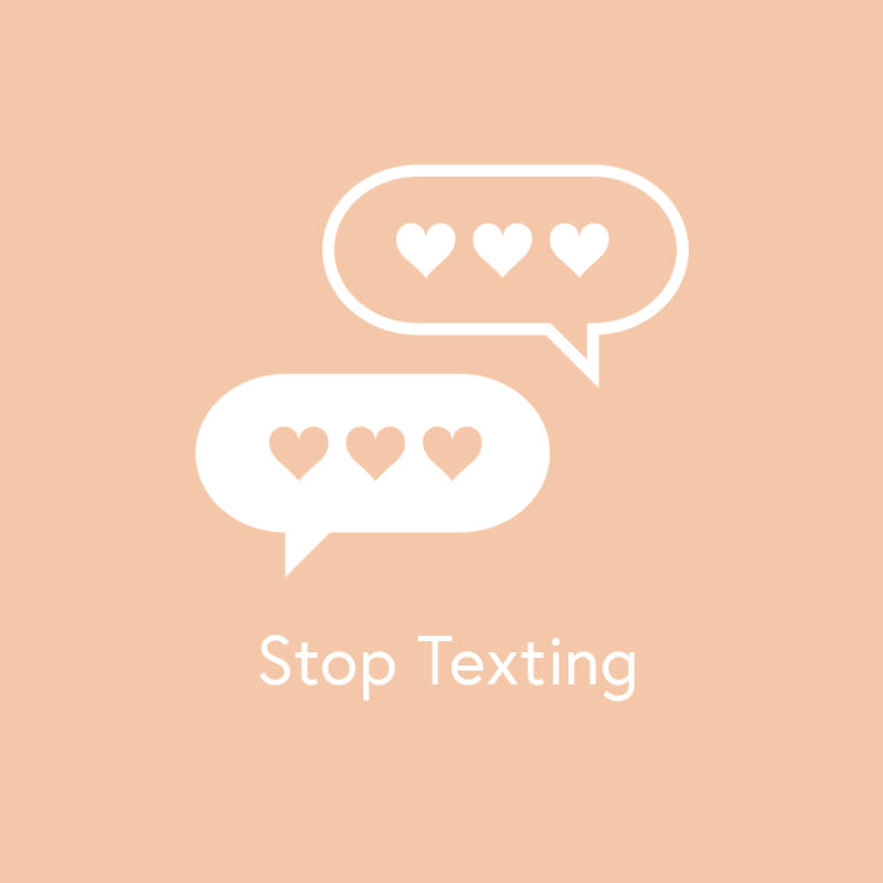 <p>If you wouldn't say it to his or her face, don't say it at all—major conversations should take place in person. If you have trouble saying things in-person that might cause conflict, try penning a handwritten letter and give it to them to read while you're physically present. This way, you're able to express yourself in the manner that suits you best, and they're still able to respond in real time to avoid miscommunication.</p>