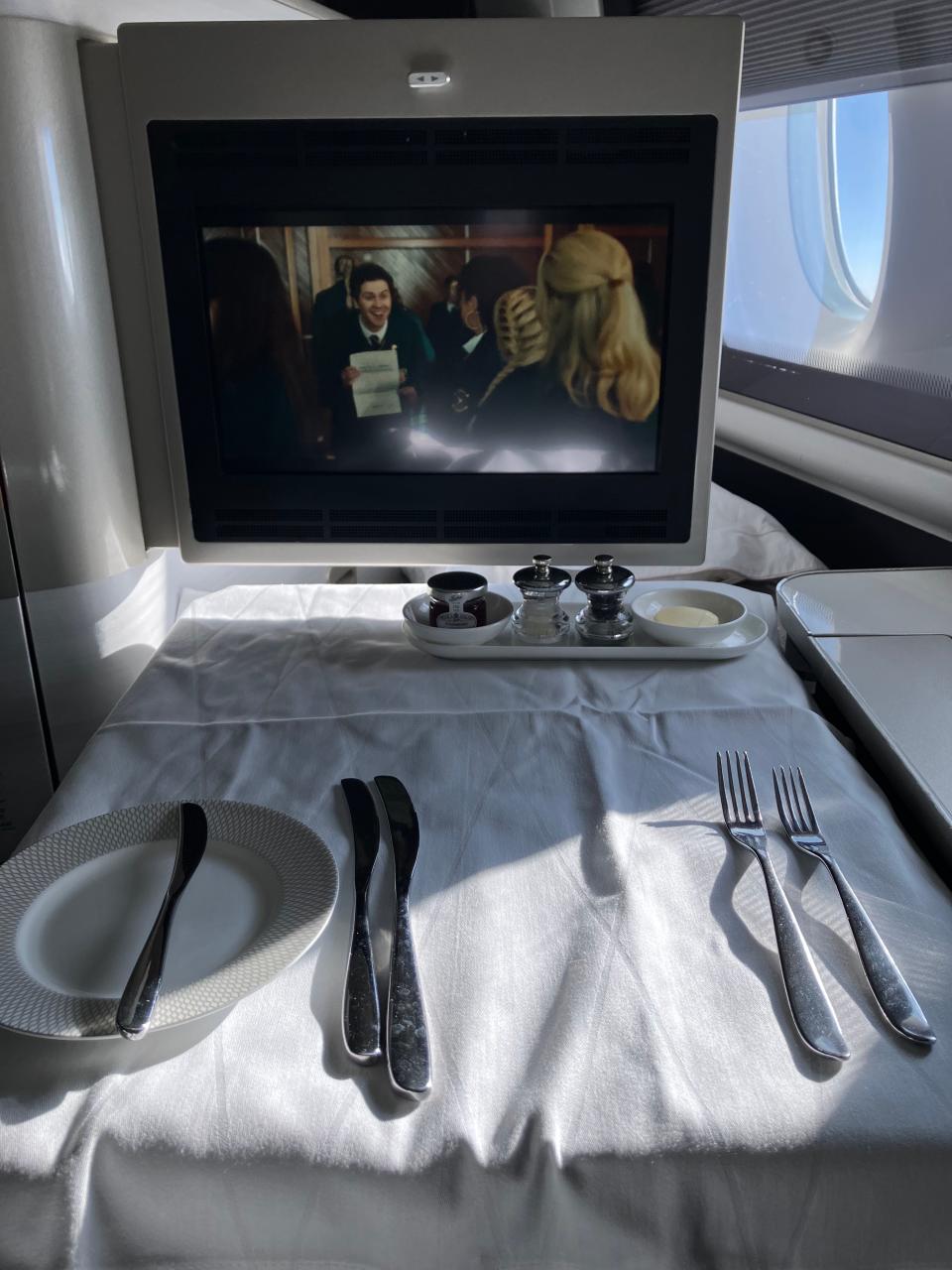 British Airways first class seat