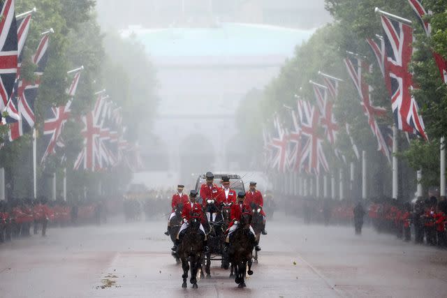 <p>Chris Jackson/Getty</p> Trooping the Colour 2024