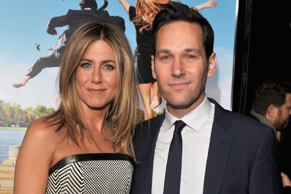 Jennifer Aniston and Paul Rudd