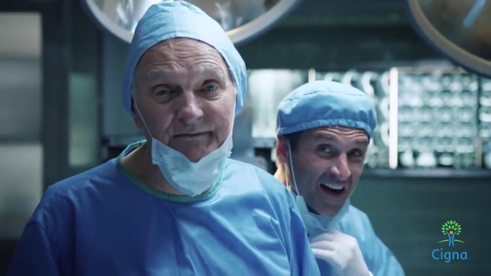 This GENIUS Cigna commercial features all your favorite TV doctors  ever