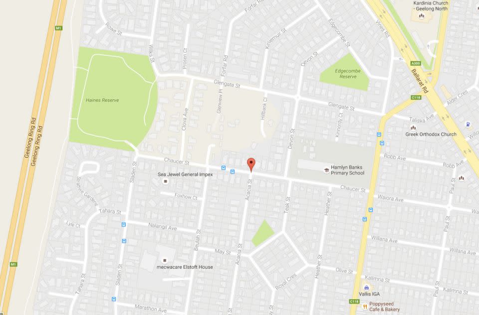 The attack allegedly occurred at the Chauncer Street residence before 7pm on August 22nd. Source: Google Maps..