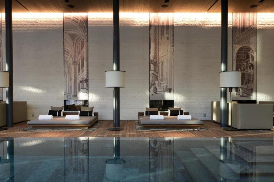 Relax or go for a swim in the indoor pool