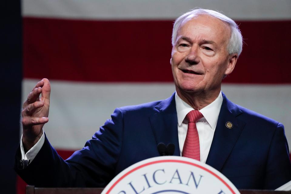 Former Arkansas Gov. Asa Hutchinson suspended his presidential campaign in January after finishing sixth in the Iowa caucuses.