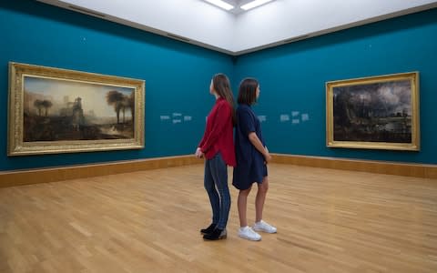 How the paintings now hang at Tate Britain - Credit:  Eddie Mulholland