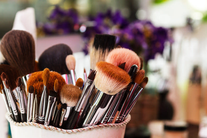 makeup brushes