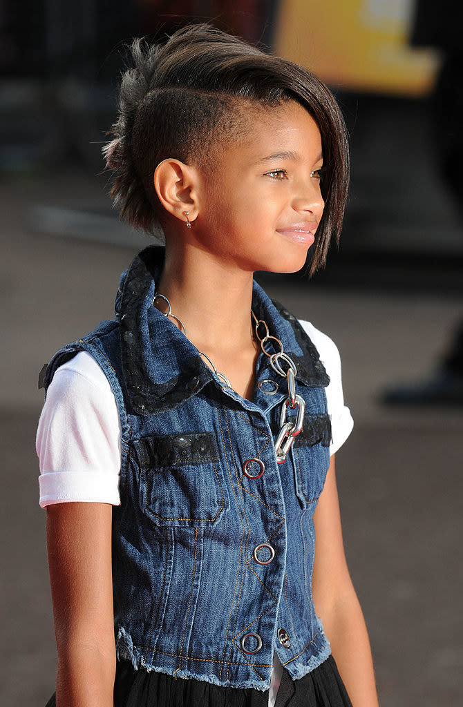 Willow Smith attends the Gala Premiere of 'The Karate Kid' at Odeon Leicester Square