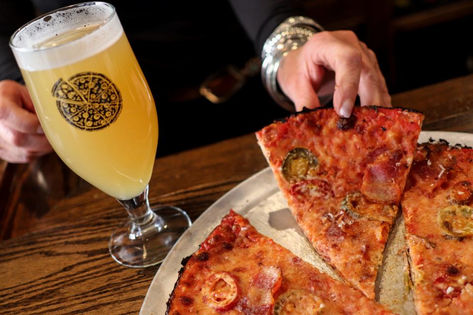 Beer and pizza go together well at Beekman Ale House in Sleepy Hollow.